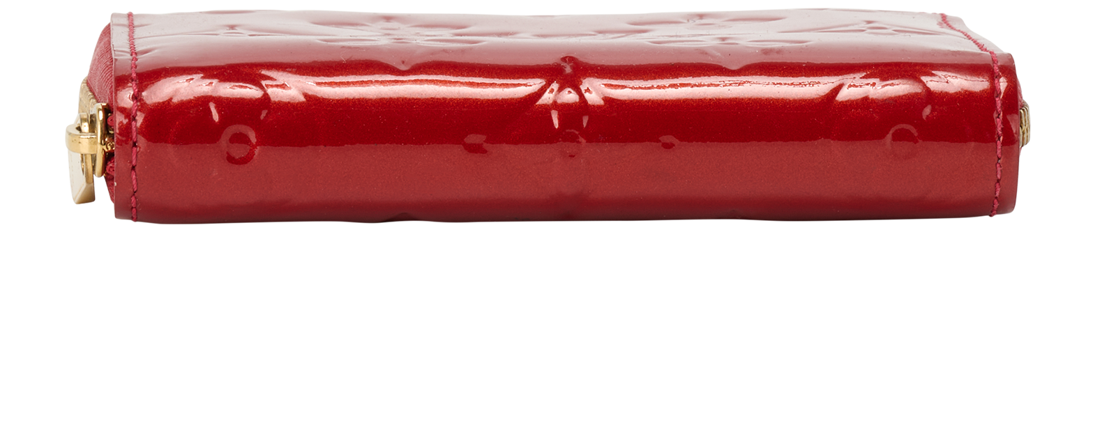 Louis Vuitton Zippy Wallet, &pound;210, Accessories, Red, Patent Leather, Top view